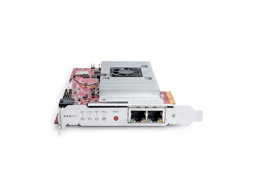 Amazon.com: Focusrite RedNet PCIeNX Low-Latency, Flexible